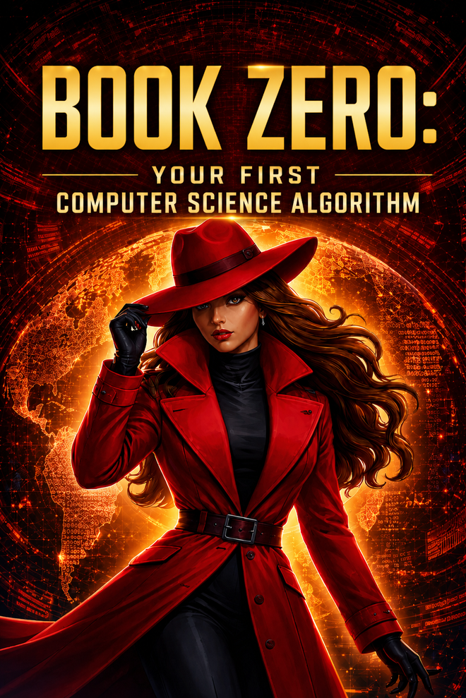 Correct Code Framework Book Zero cover for The Carmen Sandiego Algorithm