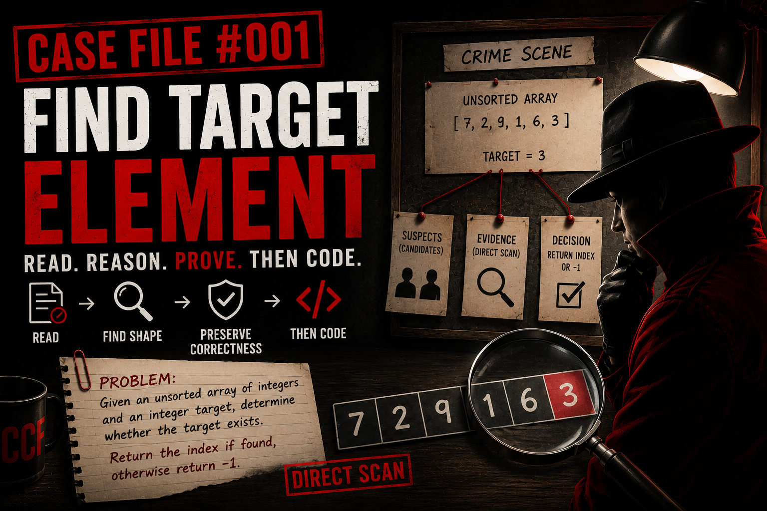 Case File 001: Find Target Element thumbnail
