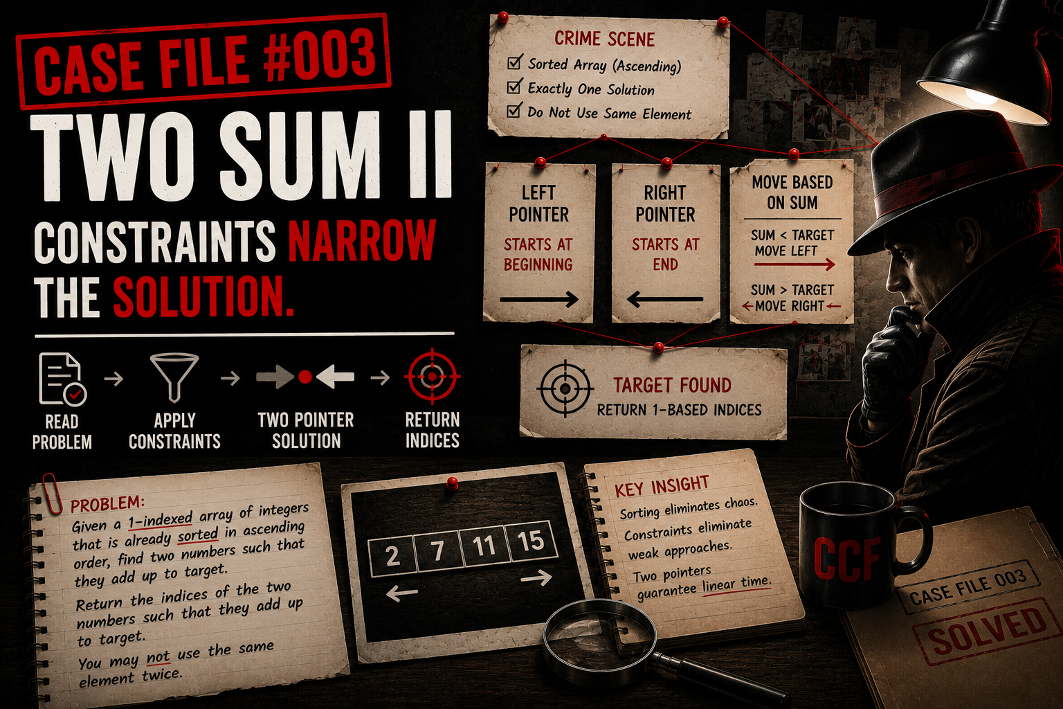 Case File 003: Two Sum II thumbnail
